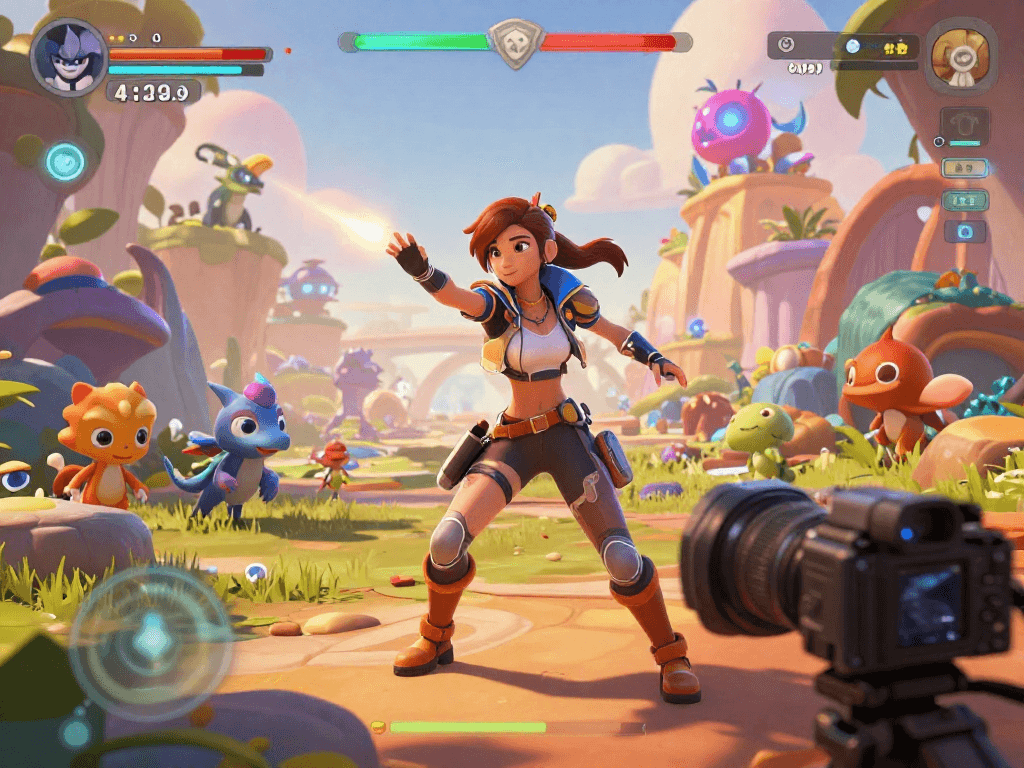 Female protagonist porn games showcasing an immersive virtual adventure with vibrant graphics and exciting gameplay.