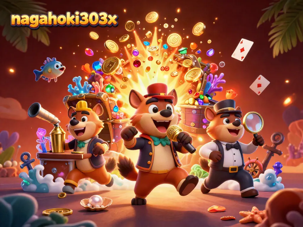 Gambarkan pengalaman judi yang menyenangkan di nagahoki303x dengan berbagai karakter lucu di klub kasino