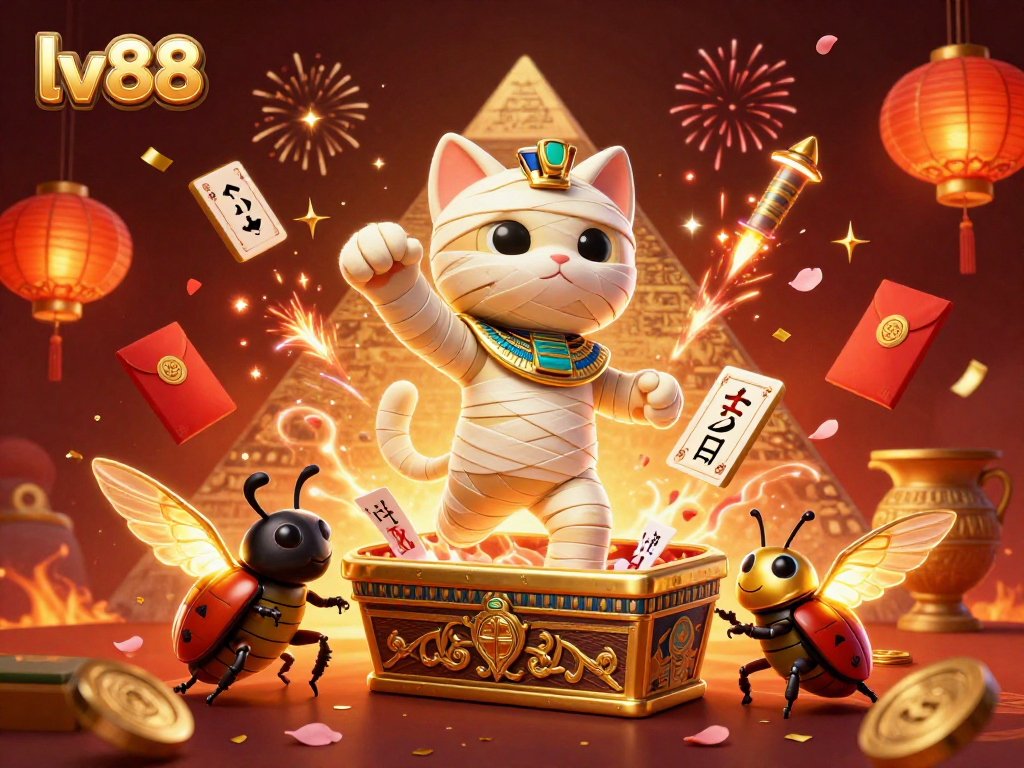 Play slots and explore winning strategies at lv88 with exciting Egyptian-themed illustrations.