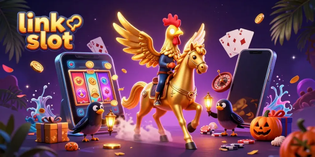 Experience thrilling gaming with the link slot in a vibrant casino environment