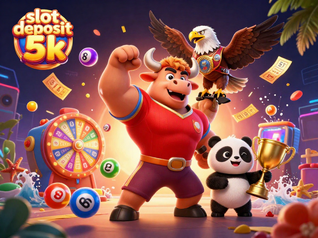 Slot deposit 5k memicu kemenangan besar dengan karakter ceria dan efek permainan yang memikat.