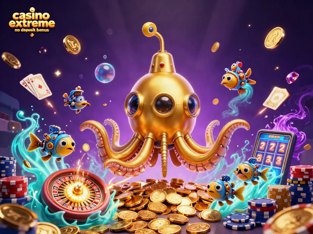 Engage with the casino extreme no deposit bonus in a vibrant underwater world filled with rewards.