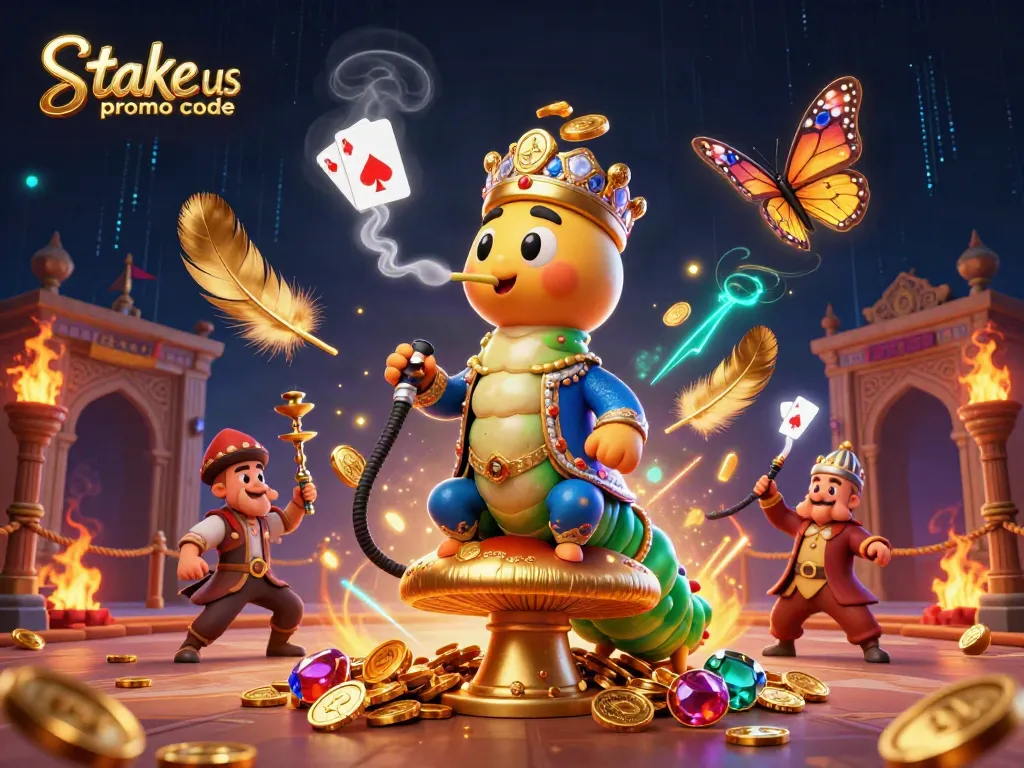Claim bonuses with stake.us promo code in a vibrant 3D casino world packed with action!