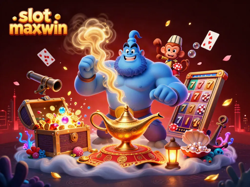 Spin to win big with slot maxwin - the ultimate casino adventure illustrated.