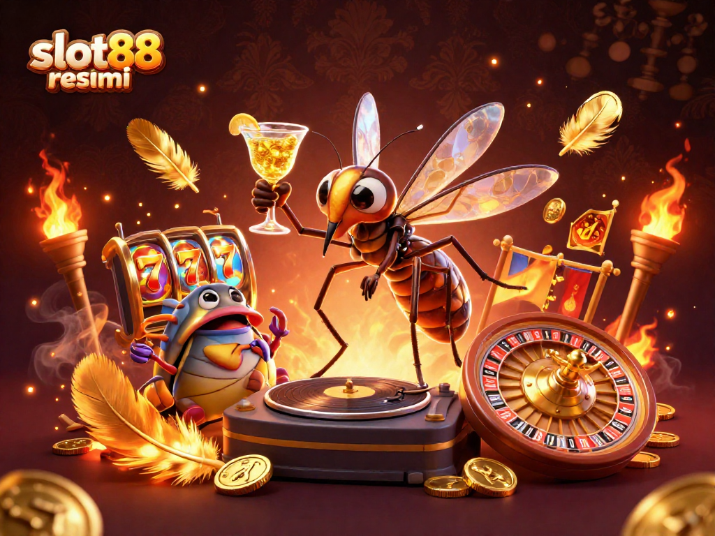 Engage with slot88 resmi casino where a frozen mosquito mascot and trilobite DJ enhance the gaming atmosphere.